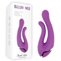 Dual kiss wtaerproof vibrator purple