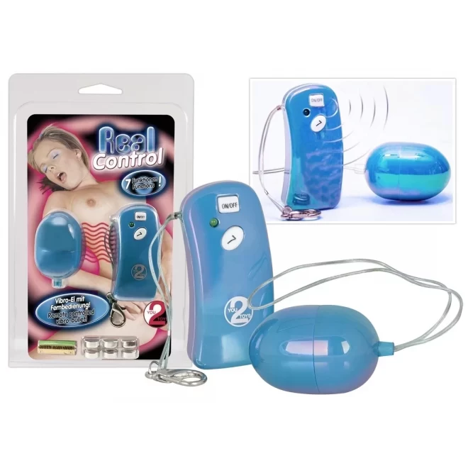 Wibrujące jajeczko Real Control