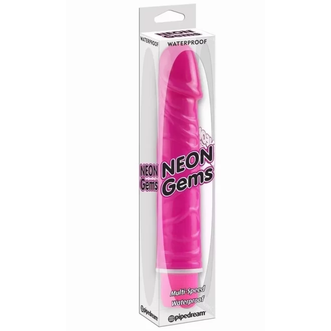 Neon gems pink