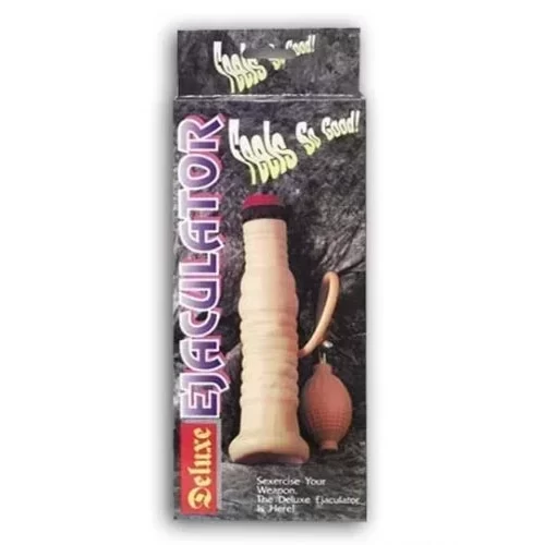 Masturbator z pompką Deluxe Ejaculator