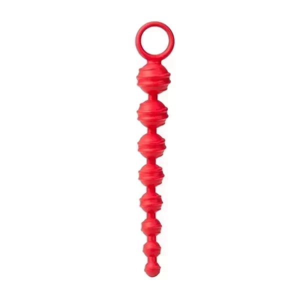 Kulki analne Colt power drill balls - red