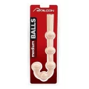 Kulki analne Falcon - balls - white - medium