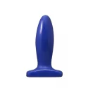 Korek analny Butt plug - small - blue - 8.5 cm. - ? 30 mm.