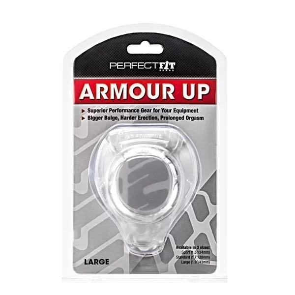 Pierścień erekcyjny Armour Up - Large 43 mm (2 kolory).