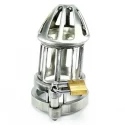 Klatka na penisa Bon4 Stainless Steel Chastity Cage Medium / Large - Hinged.