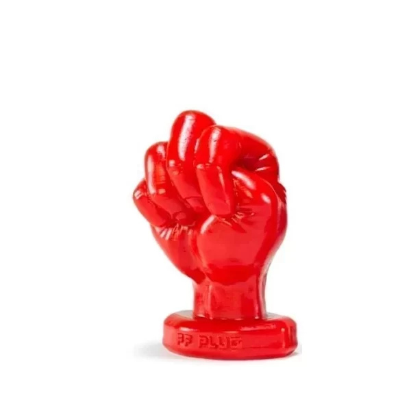 Korek analny w kształcie dłoni FF Plug 1 - Red.