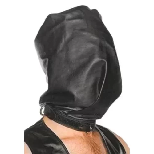 Maska na głowę w kształcie worka z obrożą Bag Style Hoods