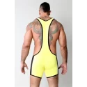 G-force singlet - yellow - m