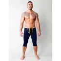 Asylum chap - navy/yellow - l