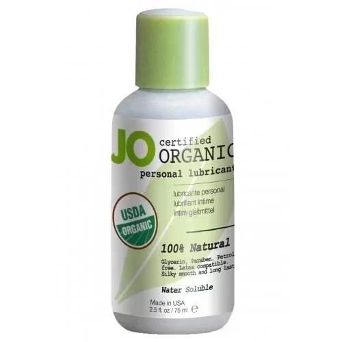 Delikatny żel intymny na bazie wody JO Organic 75ml