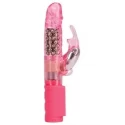 Rotacyjny wibrator ze stymulatorem łechtaczki, 16 Function Rabbit Super vibe