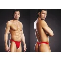 Blue line performance microfiber thong