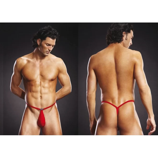 Mikro stringi BLUE LINE Pouch G-String (3 kolory)