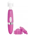 Wibrator z wymiennymi końcówkami Bodywand 360° Spinning head