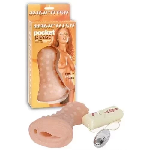 Wagina z wibrującym jajeczkiem Magic Flesh Pocket Vagina