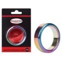 Metalowy pierścień na penisa Malesation Metal Ring Rainbow Steel 44
