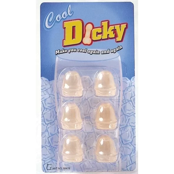 Kostki chłodzące w kształcie penisa Cool Dicky
