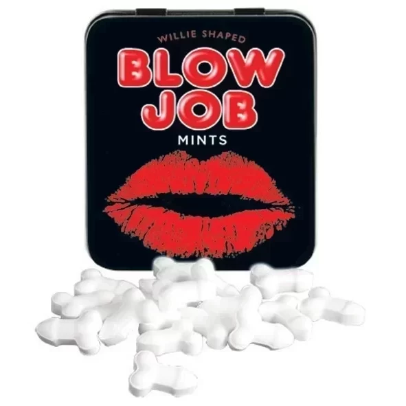 Miętowe cukierki w kształcie penisa Blow job mints 45g