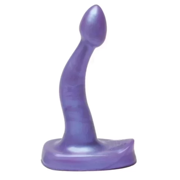 Silikonowe dildo z wibracjami Tantus Element Theta Purple Haze