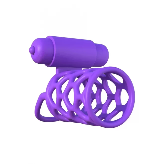 Pierścień z wibracjami Fantasy C-Ringz Vibrating Couples Cage
