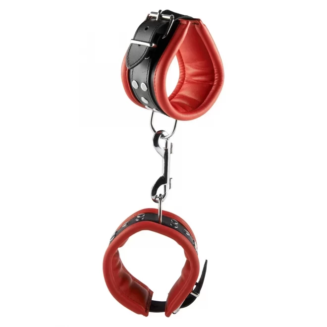 Skórzane kajdanki na kostki Anklecuffs 6,5 cm (2 kolory)