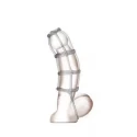 Ring erekcyjny Cock Cage Enhancer Smoke