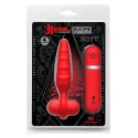 Wibrująca zatyczka analna 10 cm ( 2 kolory)