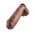 Realistyczne dildo Cock 11 Inch W/ Balls (2 kolory)