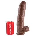 Realistyczne dildo Cock 11 Inch W/ Balls (2 kolory)