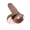 Realistyczne dildo Cock 7 Inch W/ Balls (3 kolory)