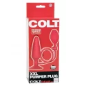 Korek analny pompowany Colt xxl pumper plug - red