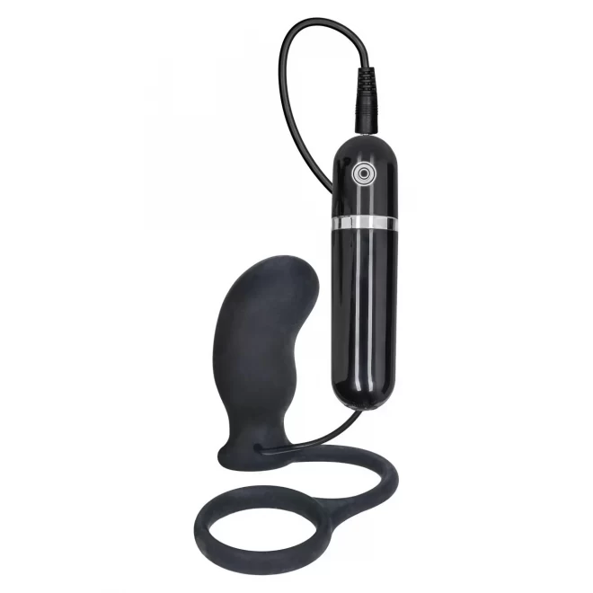 Stymulator prostaty z pierścieniem Dr. Joel 10-Function Prostate Massager And Ring