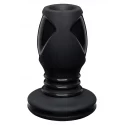 Wet works explore premium silicone anal plug mini - black