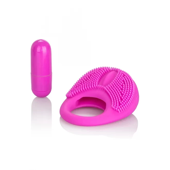 Silikonowy pierścień na penisa z wypustkami Intimacy Enhancer