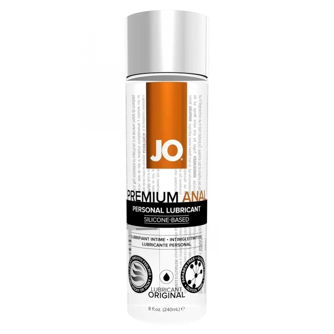Żel wodoodporny do miłości analnej JO Anal Premium Silicone 240 ml