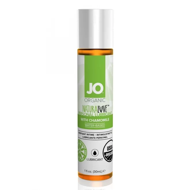 JO USDA Certified Organic Personal Lubricant Fragrance free 30ml.