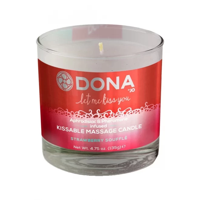 Świeczka do masażu Massage Candle Strawberry 135 G