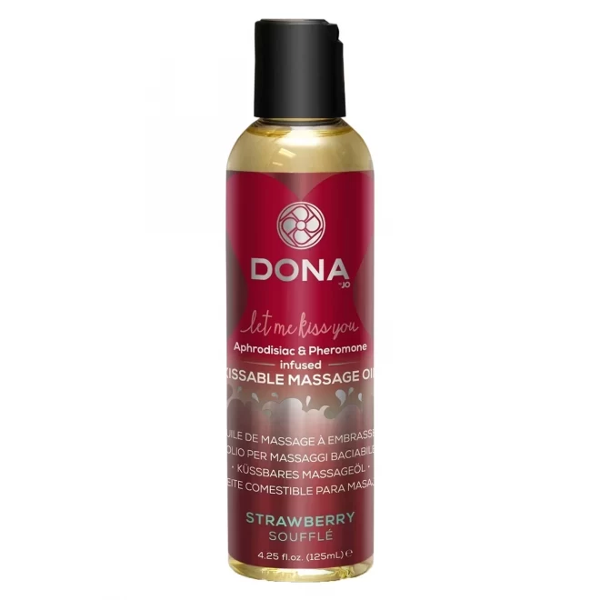 Olejek do masażu Dona Kissable Massage Oil - Strawberry