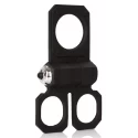 Pierścień na jądra i penisa z wibracjami Lovers Gear Ball Spreader Enhancer