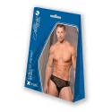 Low cut fishnet briefs