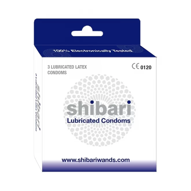 Lubricated latex condoms 3pc box