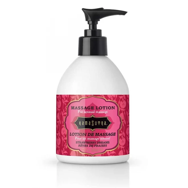 Truskawkowy balsam do masażu Kama Sutra Massage Lotion Strawberry 295 ml