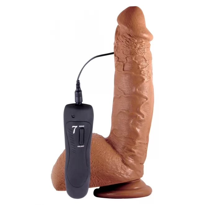 Realistyczny penis z wibracjami i przyssawką Shane Diesel Vibrating