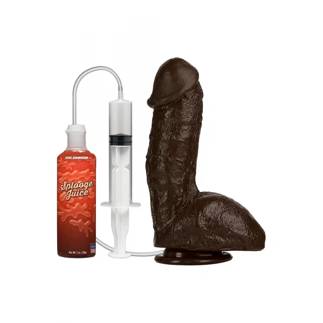 Tryskające dildo Squirting Realistic Cock 19cm (3 kolory)