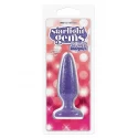 Brokatowy korek analny Starlight G Booty Boppers S (3 kolory)