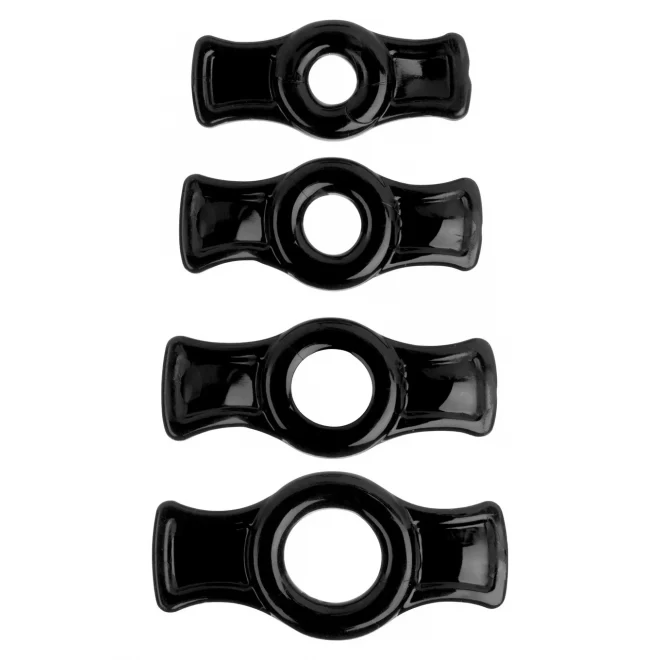 Zestaw pierścieni na penisa Titanmen Cock Ring Set (2 kolory)