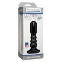 Czarne dildo do miłości analnej Master Tool 2