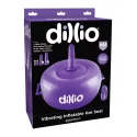 Vibrating inflatable hot seat prple