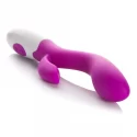Silicone vibrator brighty - purple