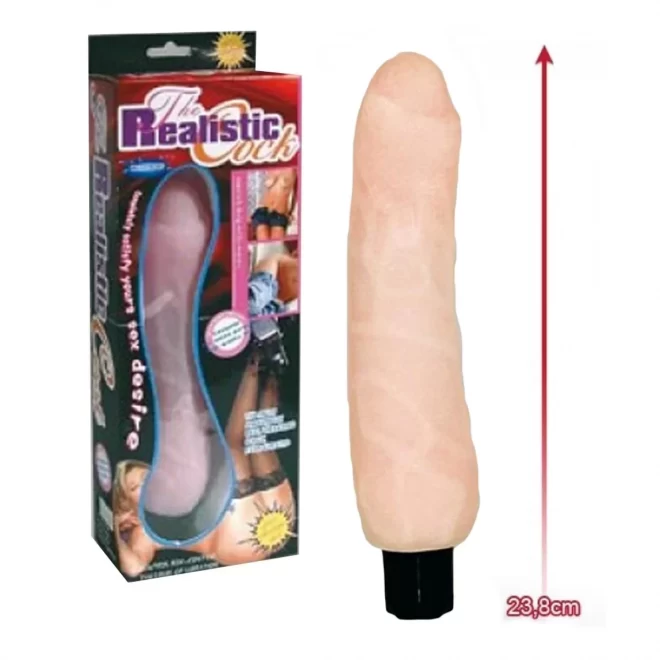 Waterproof cyber vibe 23cm, flesh